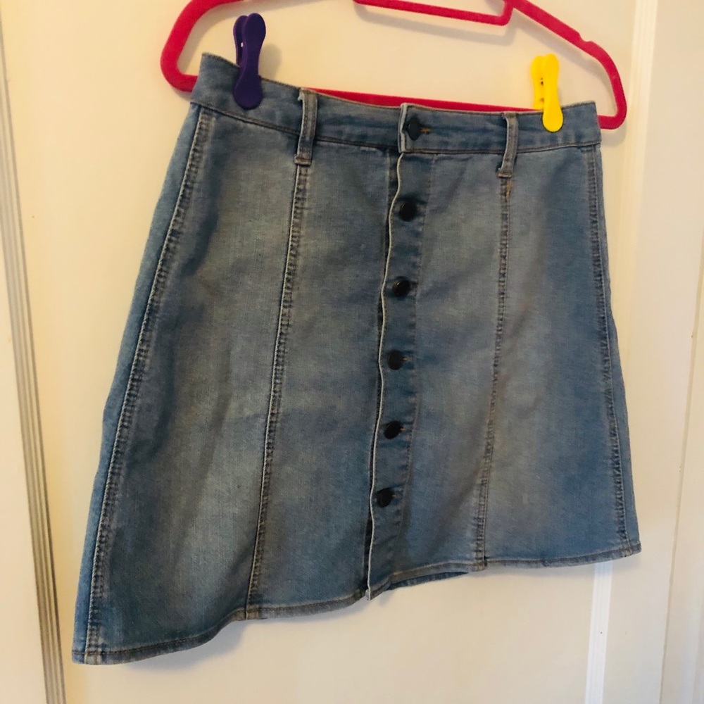 Denim skirt